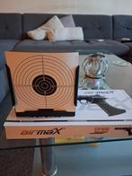 luchtdruk pistool met kaarten en kast, Ophalen of Verzenden, Nieuw