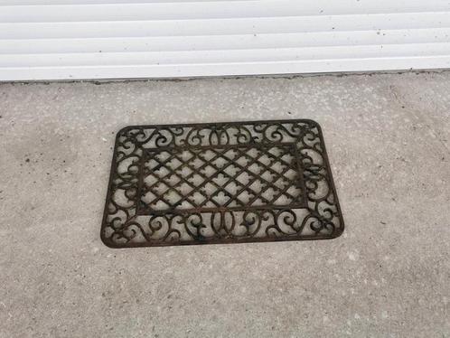 Gietijzeren deurmat, Tuin en Terras, Deurmatten, Gebruikt, Gietijzer, Binnen, Buiten, Ophalen