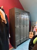 Locker Kast - 4-deurs - metaal - kaki, Huis en Inrichting, Kasten | Lockerkasten, Ophalen, Gebruikt
