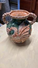 Antieke Victoriaans Keramische vaas met draakmotief, Enlèvement