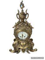 Pendule en bronze style Louis XV, Antiquités & Art, Antiquités | Horloges, Enlèvement
