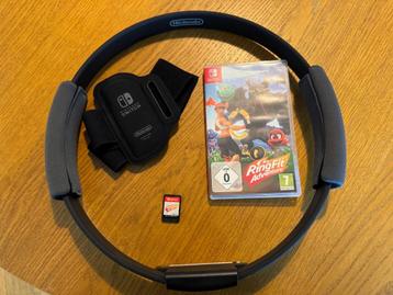 Nintento Switch Ring Fit Adventure + accessoires beschikbaar voor biedingen
