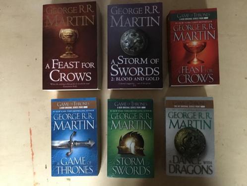 George RR Martin - 6 Engelstalige boeken, Boeken, Taal | Engels, Zo goed als nieuw, Ophalen of Verzenden
