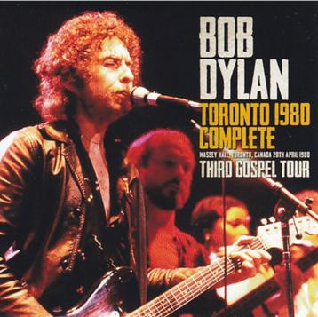 2 CD's Bob Dylan - Live in Toronto 1980  beschikbaar voor biedingen