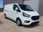 FORD TRANSIT CUSTOM 12/2020 airco 78000km 15700€+btw, Stof, 1995 cc, Wit, Ford