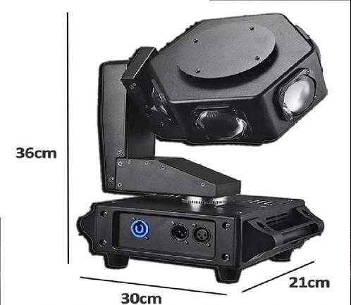 PAASPROMO Nieuwe First Class 6 x 80W Led Ufo Moving Head, Muziek en Instrumenten, Licht en Laser, Nieuw, Licht, Geluidgestuurd