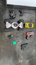Deux. Voitures télécommandé. deux pistolets de manette., Ophalen, Zo goed als nieuw