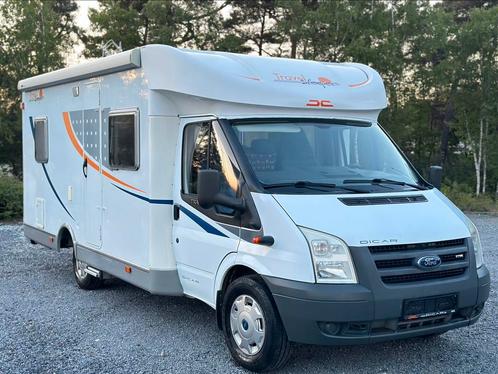 Mobielhome Ford CAPRON T63 DICAR 122.000Km Half Integraal, Caravans en Kamperen, Mobilhomes, Particulier, Integraal, tot en met 2