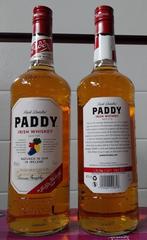 1 fles ierse whisky paddy 1 LITER groot formaat, Collections, Vins, Pleine, Autres types, Enlèvement, Neuf