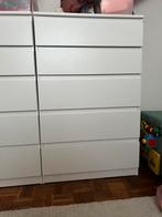 LOT 2 commodes IKEA (Kullen) blanches, Maison & Meubles, Enlèvement, Comme neuf