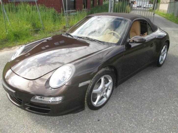 PORSCHE CARRERA 997 3.6 CABRIO TIPTRONIC S BJ2008 96000KM, Auto's, Porsche, Bedrijf, Te koop, ABS, Airbags, Airconditioning, Alarm