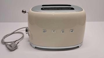 Grille-pain SMEG TSF01 crème – 2 fentes – look années 50 beschikbaar voor biedingen