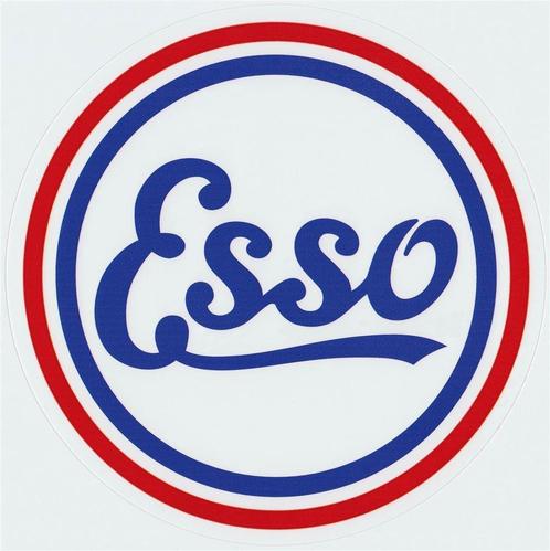 Esso sticker #1, Motoren, Accessoires | Stickers, Verzenden