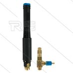 Zwarte Schuimlans Set met 2.5mm + 1.8mm Nozzles, Envoi