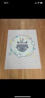 Tapis chambre enfant chat 95x120, Ophalen, Gebruikt, Enfant, 50 tot 100 cm