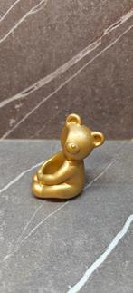Kaarsenhouder gouden beertje, Huis en Inrichting, Woonaccessoires | Kandelaars en Kaarsen, Overige kleuren, Nieuw, Ophalen of Verzenden