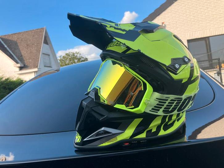 Helm Crosshelm Just1 full carbon XL, Motoren, Kleding | Motorhelmen, Offroadhelm, XL, Overige merken, Tweedehands, Ophalen