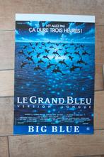 filmaffiche Le Grand Bleu 1988 Luc Besson filmposter, Enlèvement ou Envoi, Rectangulaire vertical, A1 jusqu'à A3, Comme neuf