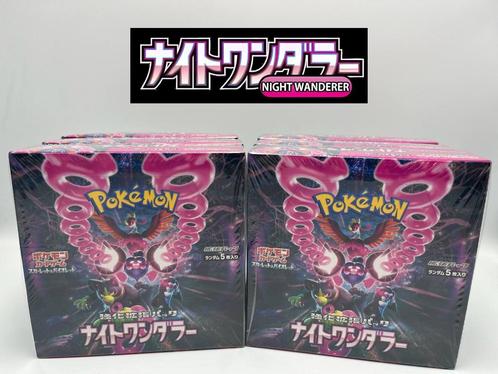 Pokémon : Japanese Night Wanderer Boosterbox, Hobby en Vrije tijd, Verzamelkaartspellen | Pokémon, Nieuw, Boosterbox, Foil, Ophalen of Verzenden