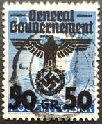 Großdeutsches Reich: General Gouvernement overdruk 1940, Timbres & Monnaies, Timbres | Europe | Allemagne, Autres périodes, Affranchi