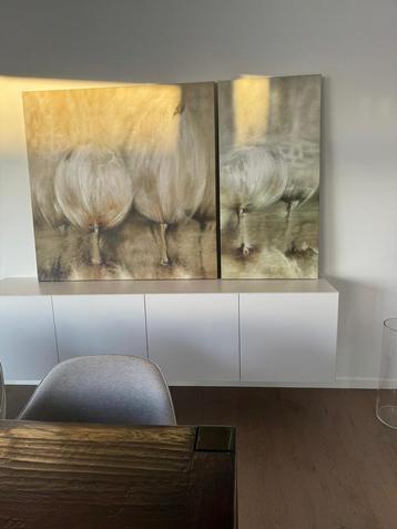 Kunst kaders 2 delig  beschikbaar voor biedingen