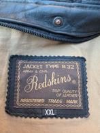 Redskins lederen retro authentieke jas, Kleding | Heren, Ophalen, Zwart, Maat 56/58 (XL), Gedragen