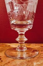 Kelkglas van Val Saint Lambert  kristallen /wijnglas., Antiek en Kunst, Antiek | Glaswerk en Kristal, Ophalen of Verzenden