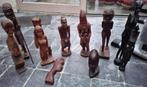 set afrikaans houtsnijwerk, Antiek en Kunst, Ophalen