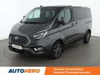 Ford Tourneo Custom 2.0 TDCi 320 L1 Tourneo Titanium X, Auto's, Gebruikt, Zwart, Leder, Diesel