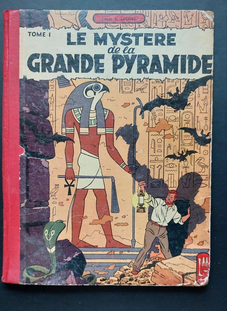 BLAKE ET MORTIMER le de la grande Pyramide EO1954, Enlèvement ou Envoi