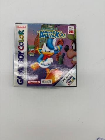 NINTENDO Gameboy Color Game | Donald Duck quack Attack beschikbaar voor biedingen