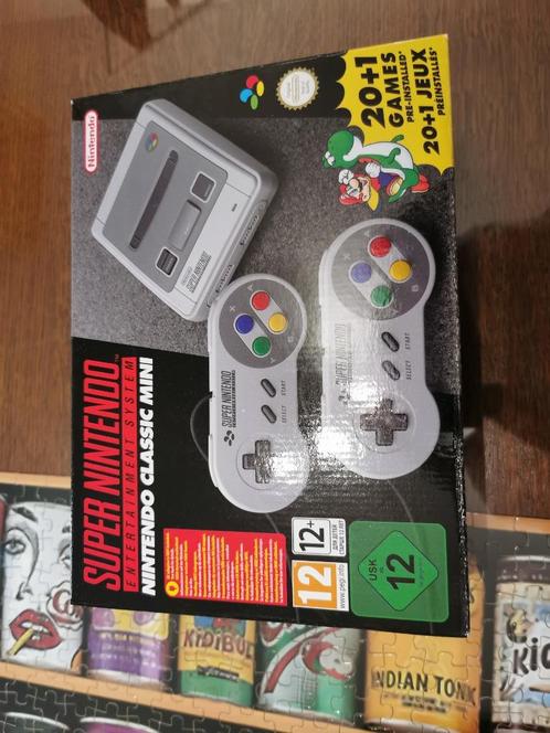Super Nintendo Classic “Mini” Collector Edition, Games en Spelcomputers, Spelcomputers | Nintendo Super NES, Zo goed als nieuw
