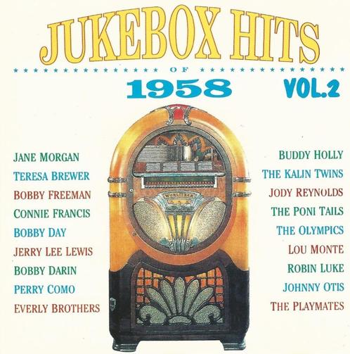 CD * JUKEBOX HITS 1958 - Vol. 2, CD & DVD, CD | Pop, Comme neuf, Avant 1960, Enlèvement ou Envoi