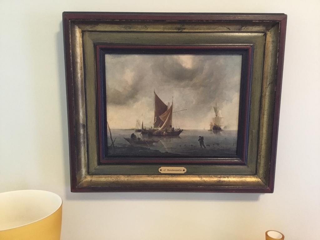 Schilderij op canvas reproductie, Ophalen