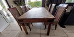 Tafel met 8 stoelen, Huis en Inrichting, Ophalen, Gebruikt