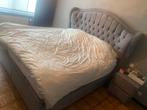 2 persoons luxe bed matras en 2 nachtkastten, Huis en Inrichting, Slaapkamer | Complete slaapkamers, Ophalen, Zo goed als nieuw