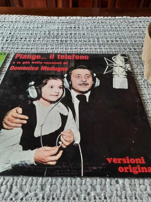 Vinyl DOMENICO MODUGNO PIANGE...IL TELEFONO, CD & DVD, Vinyles | Rock, Utilisé, Chanteur-compositeur, Enlèvement ou Envoi