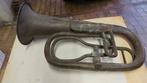 Oude trompet Bugel 2 Brussel, Muziek en Instrumenten, Blaasinstrumenten | Trompetten, Ophalen of Verzenden, Gebruikt