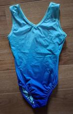 Blauw turnpak 6-7 jaar, Gebruikt, Meisje, Sport- of Zwemkleding, Decathlon