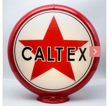 Globe pompe à essence texaco, caltex beschikbaar voor biedingen
