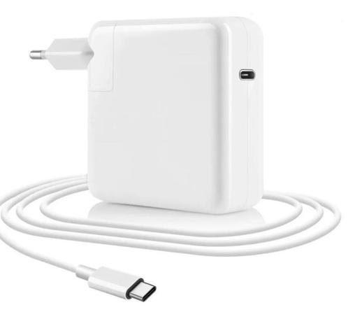 Apple oplader 61W - Macbook pro oplader, Informatique & Logiciels, Chargeurs d'ordinateur portable, Utilisé, Enlèvement ou Envoi