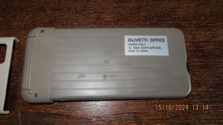 Een Olivetti T- 601 TRAVEL ASSISTANT uit 1990, Verzamelen, Merken en Reclamevoorwerpen, Zo goed als nieuw, Gebruiksvoorwerp, Ophalen of Verzenden