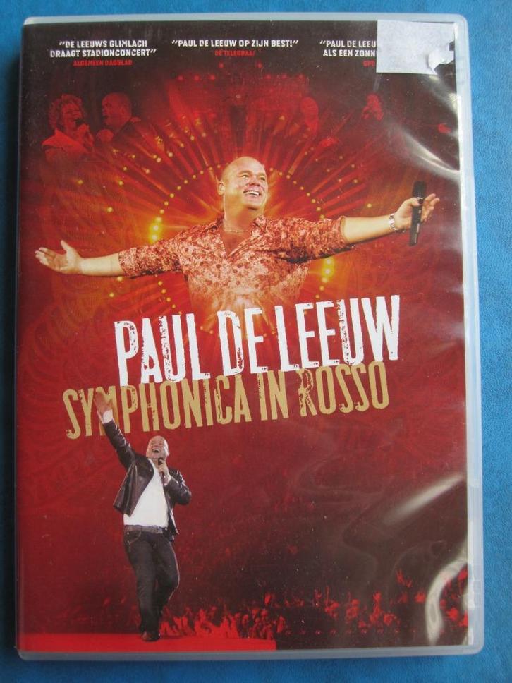 Paul de Leeuw - Symphonica in rosso, Cd's en Dvd's, Dvd's | Muziek en Concerten, Zo goed als nieuw, Muziek en Concerten, Alle leeftijden