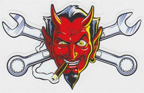 Coop Devil Satan Vintage sticker, Verzamelen, Stickers, Nieuw, Verzenden