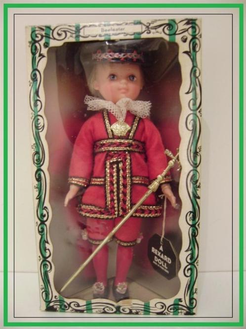 Origineel Engels --BEEFEATER-- poppetje van REXARD DOLL's., Collections, Jouets miniatures, Neuf, Enlèvement