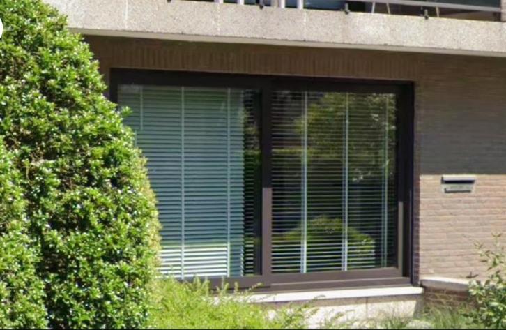 2x hout jaloeziën 207cmx236cm 100/Stuk, Huis en Inrichting, Stoffering | Gordijnen en Lamellen, Zo goed als nieuw, 200 cm of meer