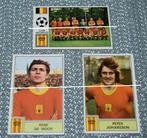 Panini / Football 1972 - 73 / KV Mechelen / 3 stickers, Verzenden, Zo goed als nieuw, Poster, Plaatje of Sticker