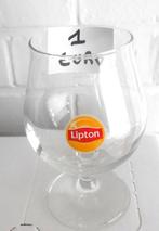 5 Lipton glazen - 1 euro per glas, Verzamelen, Ophalen, Zo goed als nieuw, Frisdrankglas