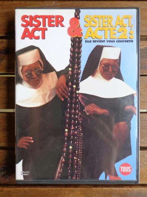 )))  Sister Act 1 & 2   //  Whoopi Goldberg  (((, CD & DVD, DVD | Comédie, Comme neuf, Comédie d'action, Tous les âges, Enlèvement ou Envoi