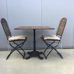 Mooi Frans bistro tuinsetje, Tuin en Terras, Tuinsets en Loungesets, Ophalen, Gebruikt, Tuinset